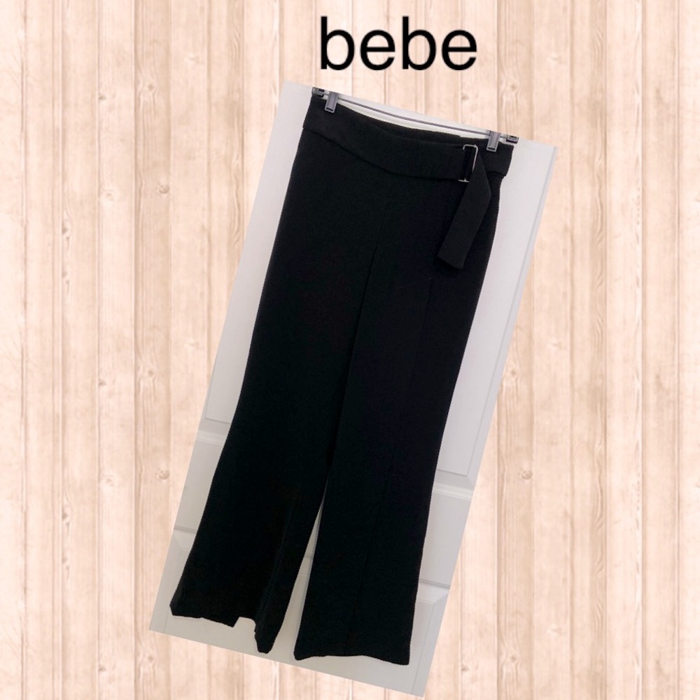 Bebe split leg dress pants